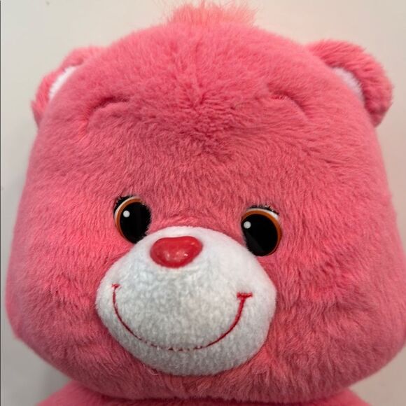 American Greetings -Hasbro - Care Bears- Pink Love a Lot Care Bear 13” Plush Toy - Picture 2 of 10